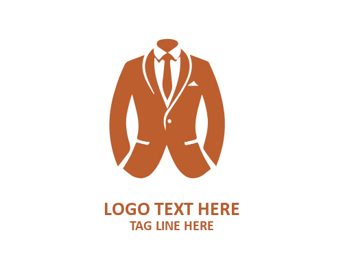 Elegant Suit Mark Logo