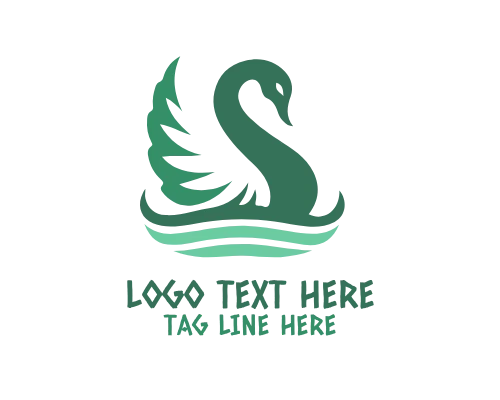 Elegant Swan Logo