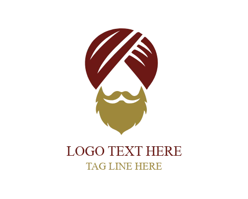 Elegant Turban Logo for Fashionable, Premium, and Cultural Brands