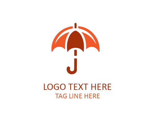Elegant Umbrella Logo Design