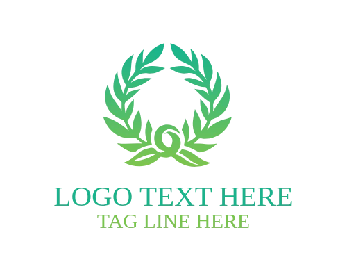 Elegant Wreath Logo
