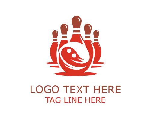 Elite Bowling Club Badge Logo Design