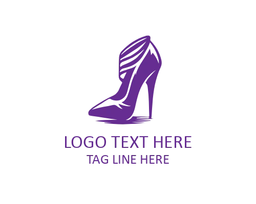 Elite Fashion Heel Logo for Luxury Women Footwear Brands