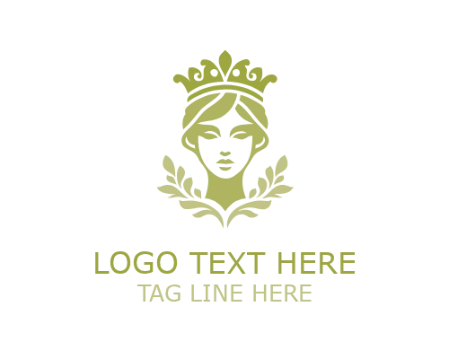 Elite Queen Crown Logo for Premium Brand Identity