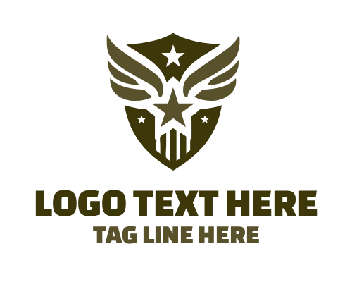 Elite Shield Military Logo