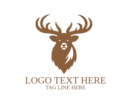 ELK Flat Design Logo SVG