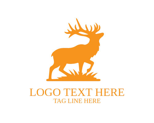 ELK Modern Logo Design SVG