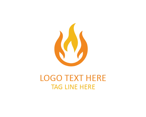Ember Minimal Flame Logo