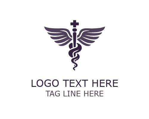 Emergency Medical Caduceus Logo