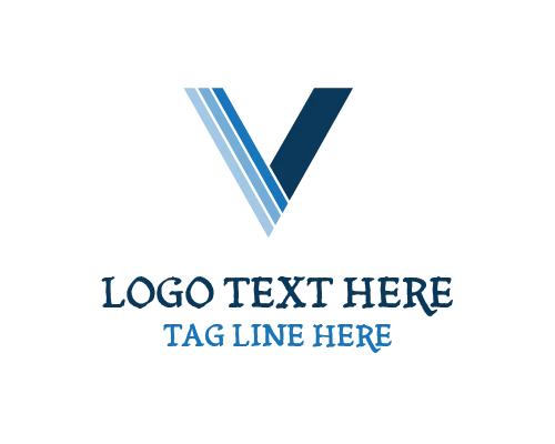 Enduring Letter V Logo