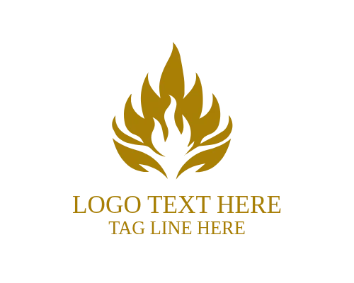 Energy Fire Flame Logo