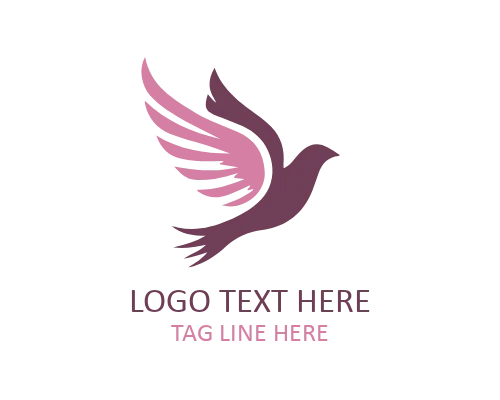 Energy Flying Bird Logo