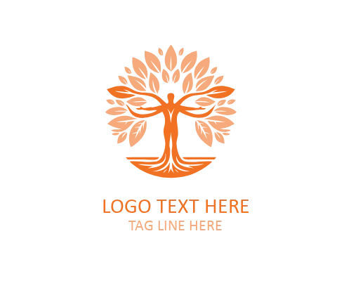  Energy Man Tree Logo