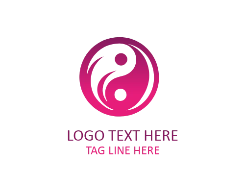 Energy Symbol YinYang Logo