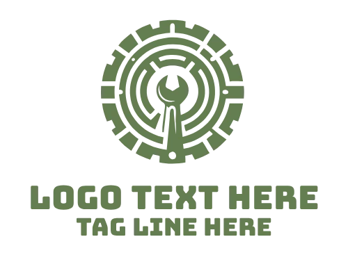 Engine Mechanic Logo