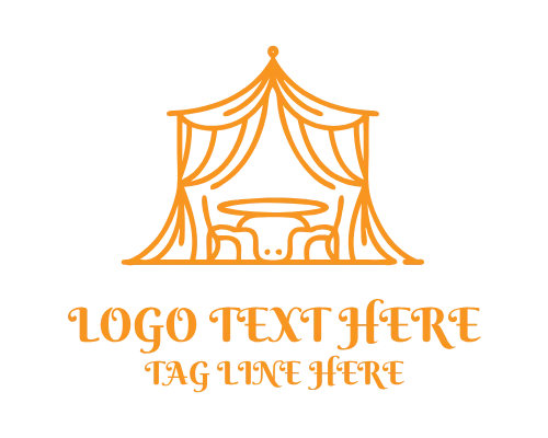 Entertainment Events Tent Logo