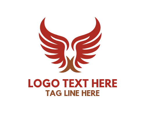 Esports Mascot Wings Logo