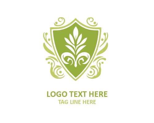 Estate Elegant Classic Shield Logo