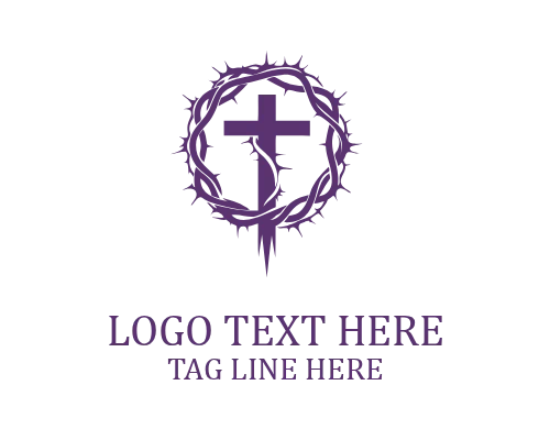  Eternal Faith Cross Logo