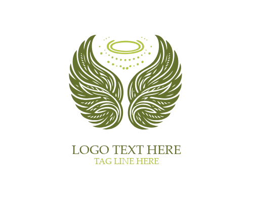  Eternal Light Angel Wings Symbol
