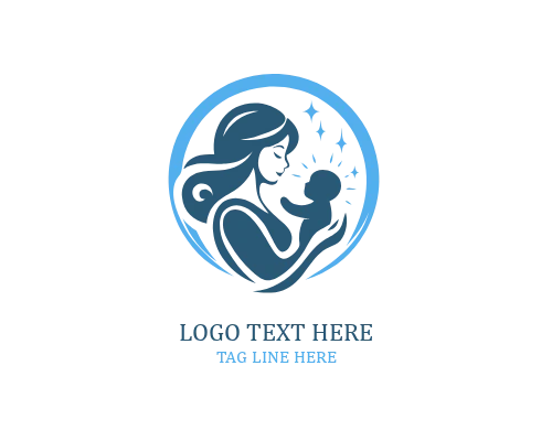 Eternal Love Mom And Baby Logo