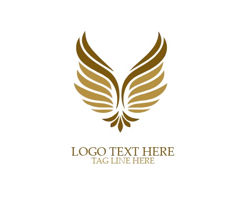 Ethereal Line Wings Logo