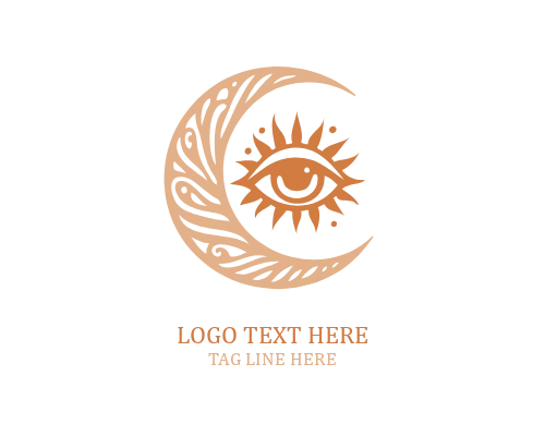 Ethnic Boho Eye Logo