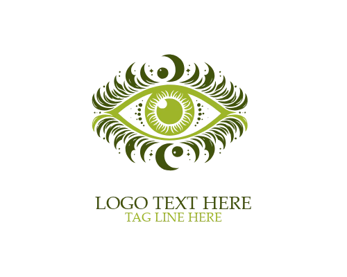 Ethnic Boho Eye Logo