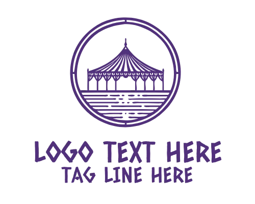Events Tent Logo Design