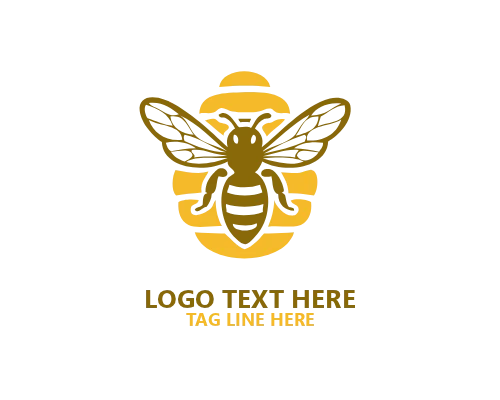 Evergreen Honey Bee Logo