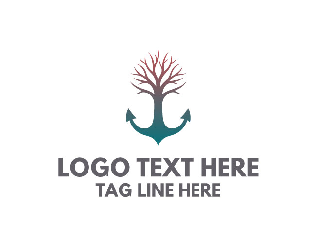 EverRoot Anchor Tree Logo