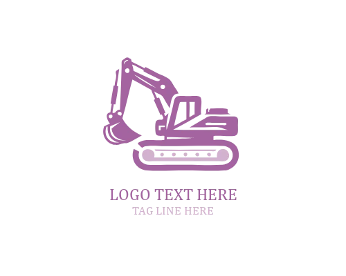 Excavator Helmet Logo