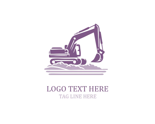 Excavator Mountain Logo