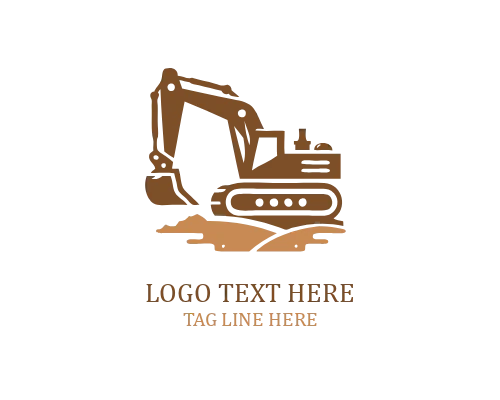 Excavator Wrench Logo