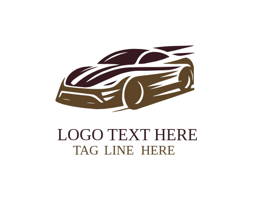 Extreme Speed Racing Car Logo