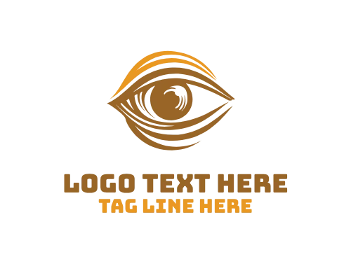 Eye Analytics Symbol Logo
