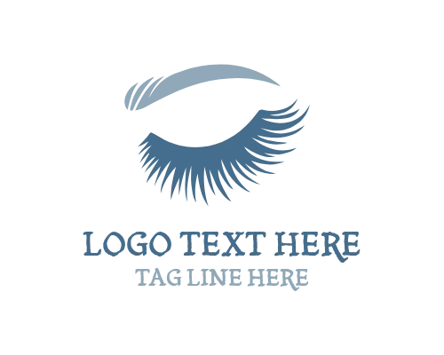 Eye Beauty Lashes Salon Logo