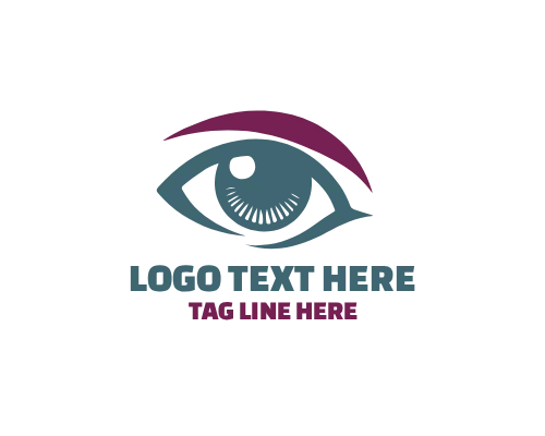 Eye Focus Symbol Logo