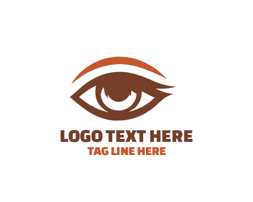  Eye Outline Design Logo