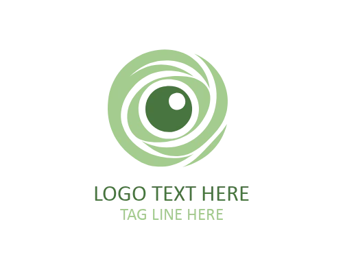 Eye Tech Emblem Logo