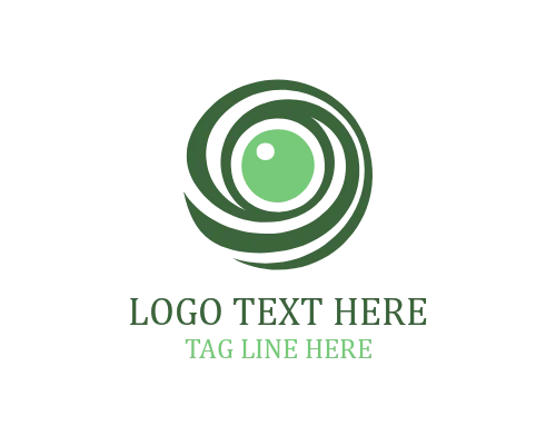  Eye with Circuit Pattern Logo