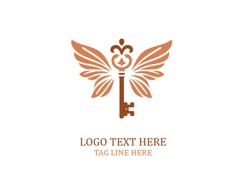 Fable Path Wings Key Logo