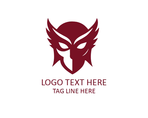 Facial Mask Flat Logo for Beauty, Spa, and Wellness Brands