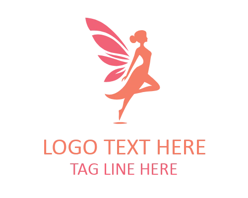 Fairy Vintage Oval Logo for Elegant Identity