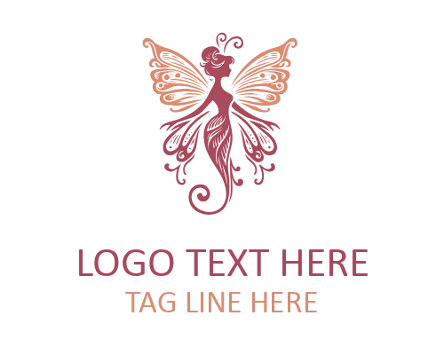 Fairy Vintage Royal Logo for Premium Fantasy Branding