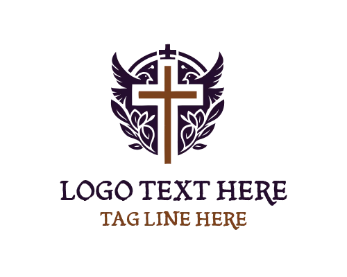 Faith Compass Cross Logo
