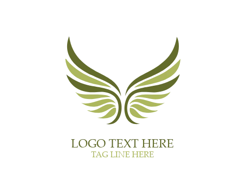 Faithful Angel Wings Logo