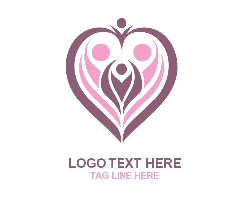 Family Bond Symbol Logo