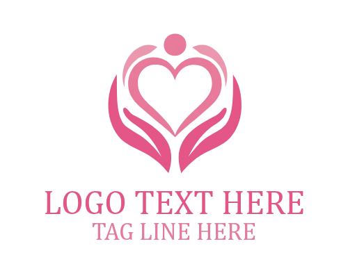 Family Care Home Heart Logo