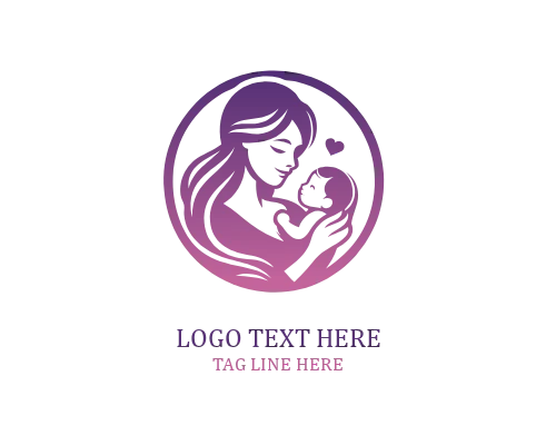 Family Care Mom And Baby Logo